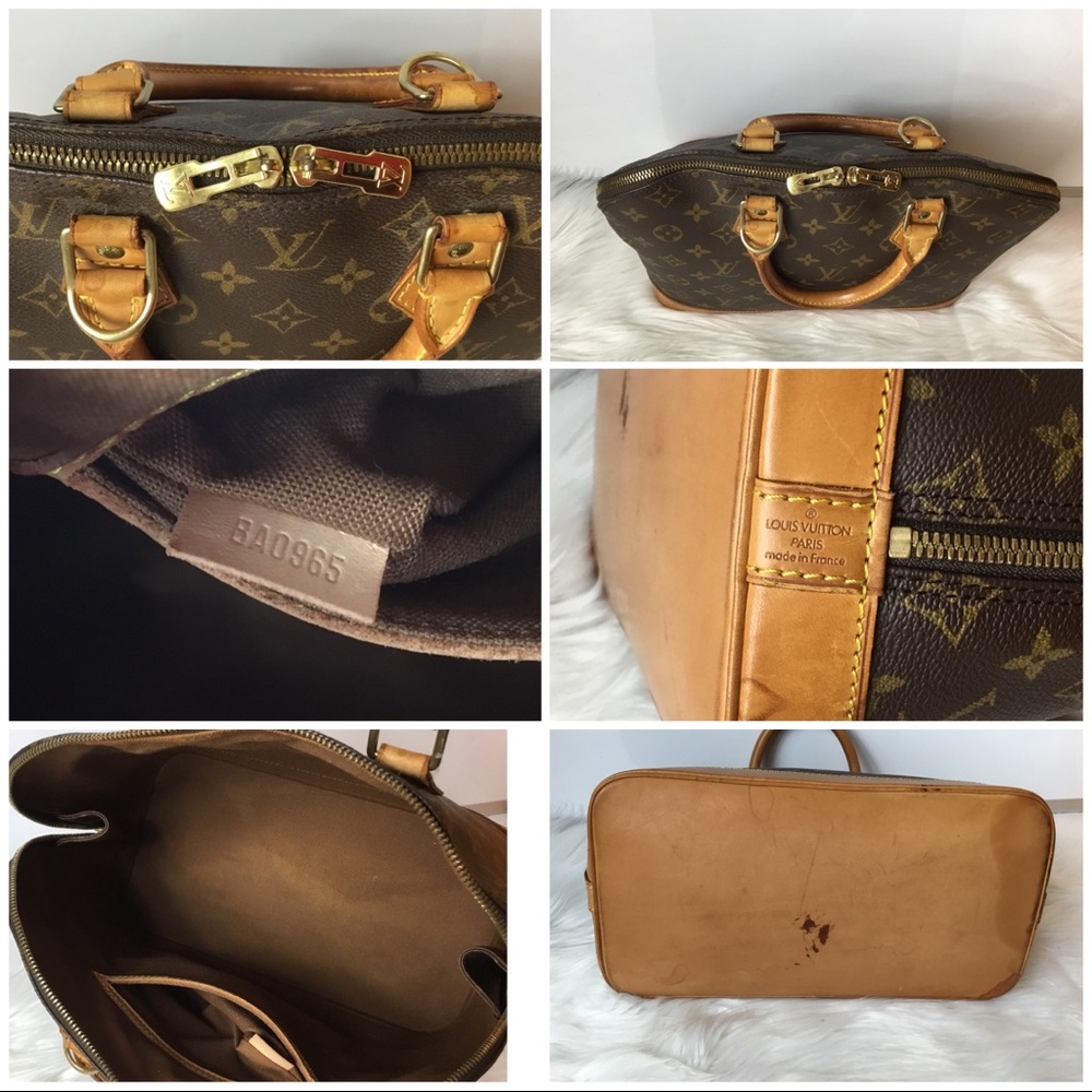 SOLD—100% Authentic Louis Vuitton 1995 Alma - Picture 5 of 8
